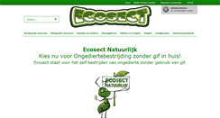 Desktop Screenshot of ecosect.nl